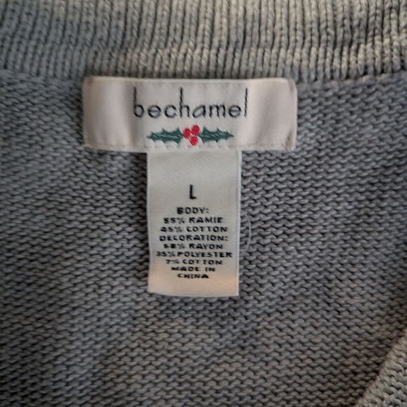 Bechamel Christmas Sweater Vest - Picture 3 of 10